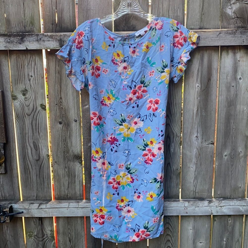 Beach Lunch Lounge floral dress sz. XS